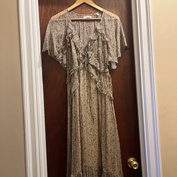 DOEN Antoinette Dress in Chamomile Garden Bloom (size M) - Picture 3 of 7